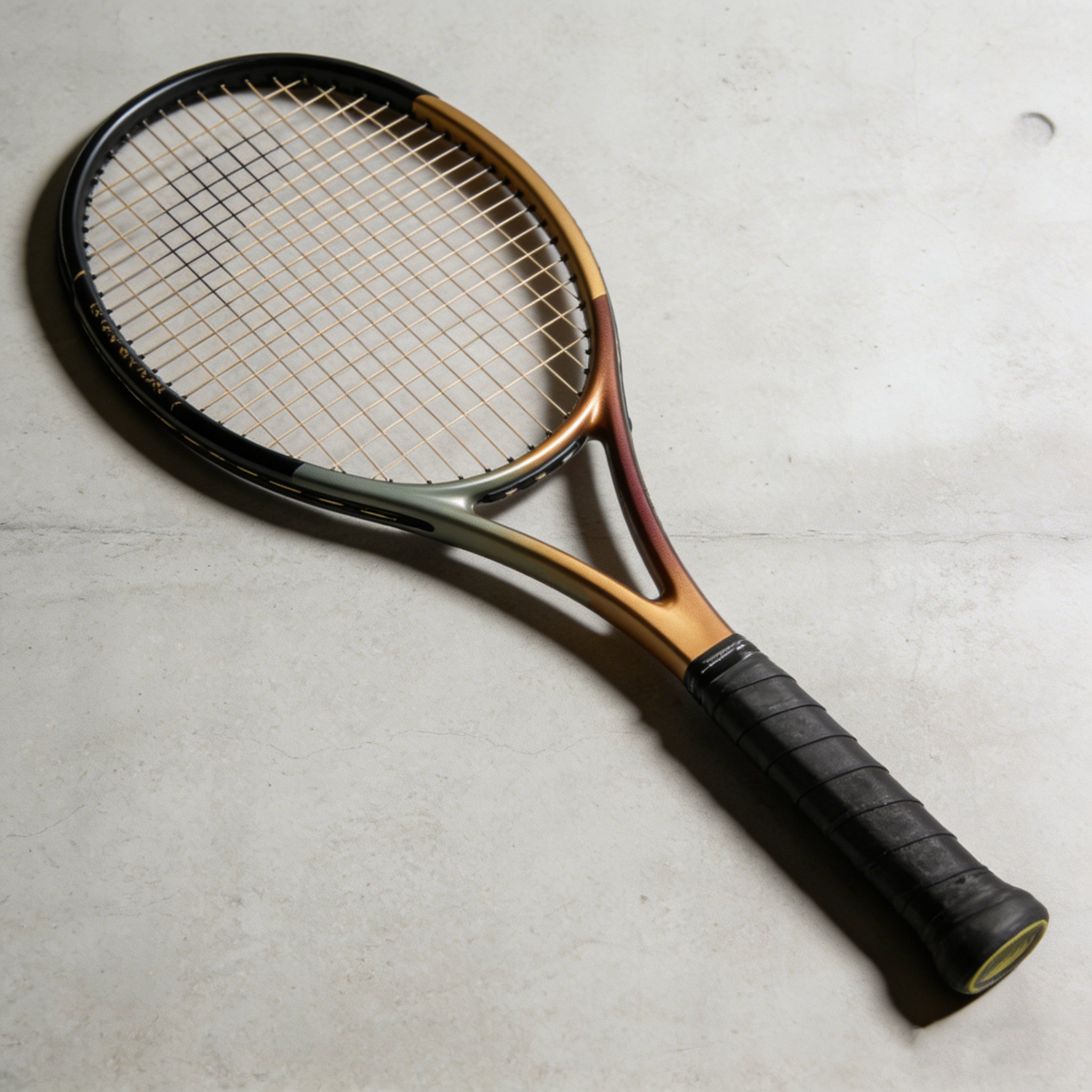 カーボン素材耐久テニスラケット