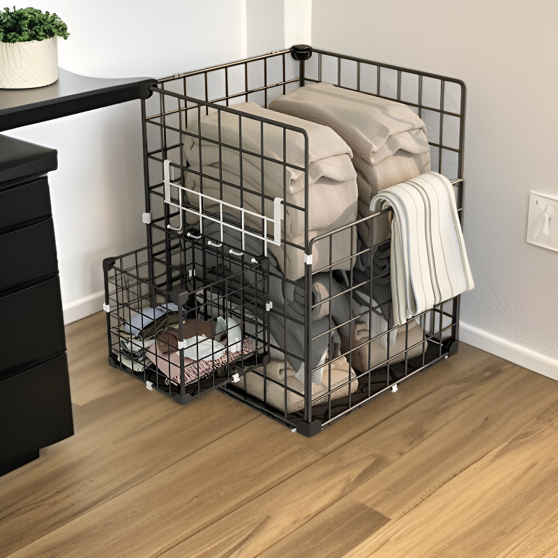 舒適鐵絲整理籃 單層/雙層（兩種選擇）