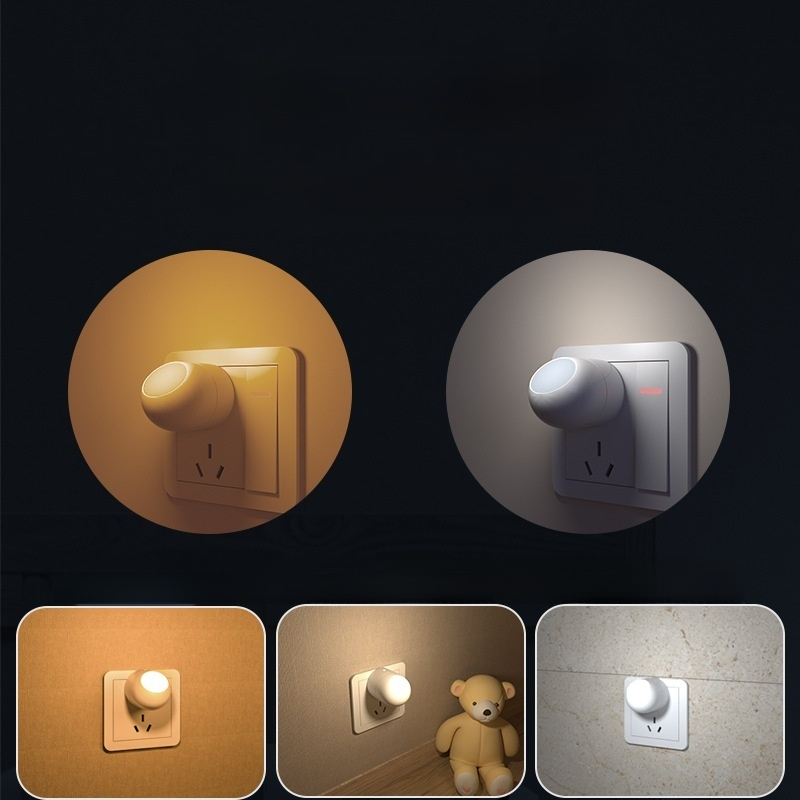 Energy-saving plug-in soft night light