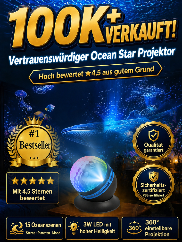 Fantastische kreative Projektionsleuchte