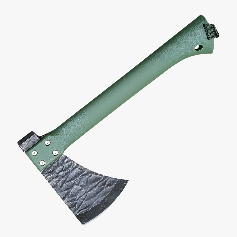Zintegrowana siekiera inżynierska, siekiera do rąbania drewna na zewnątrz, trwała i antypoślizgowa