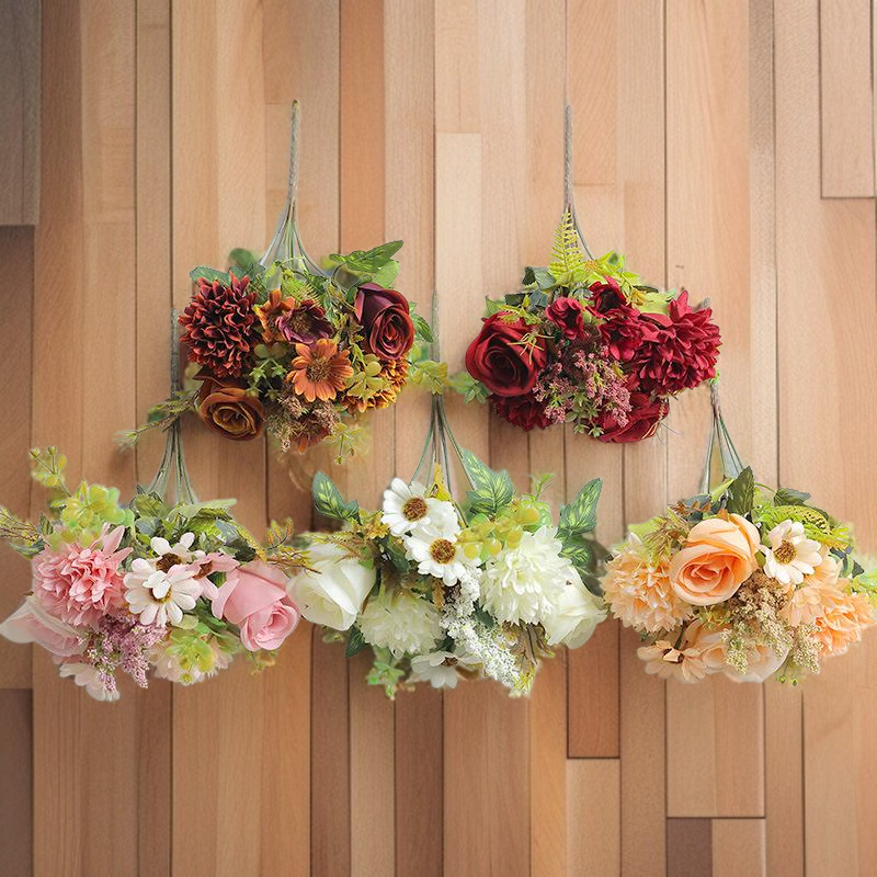 زهرة بلاستيك عالية الجودة للديكور