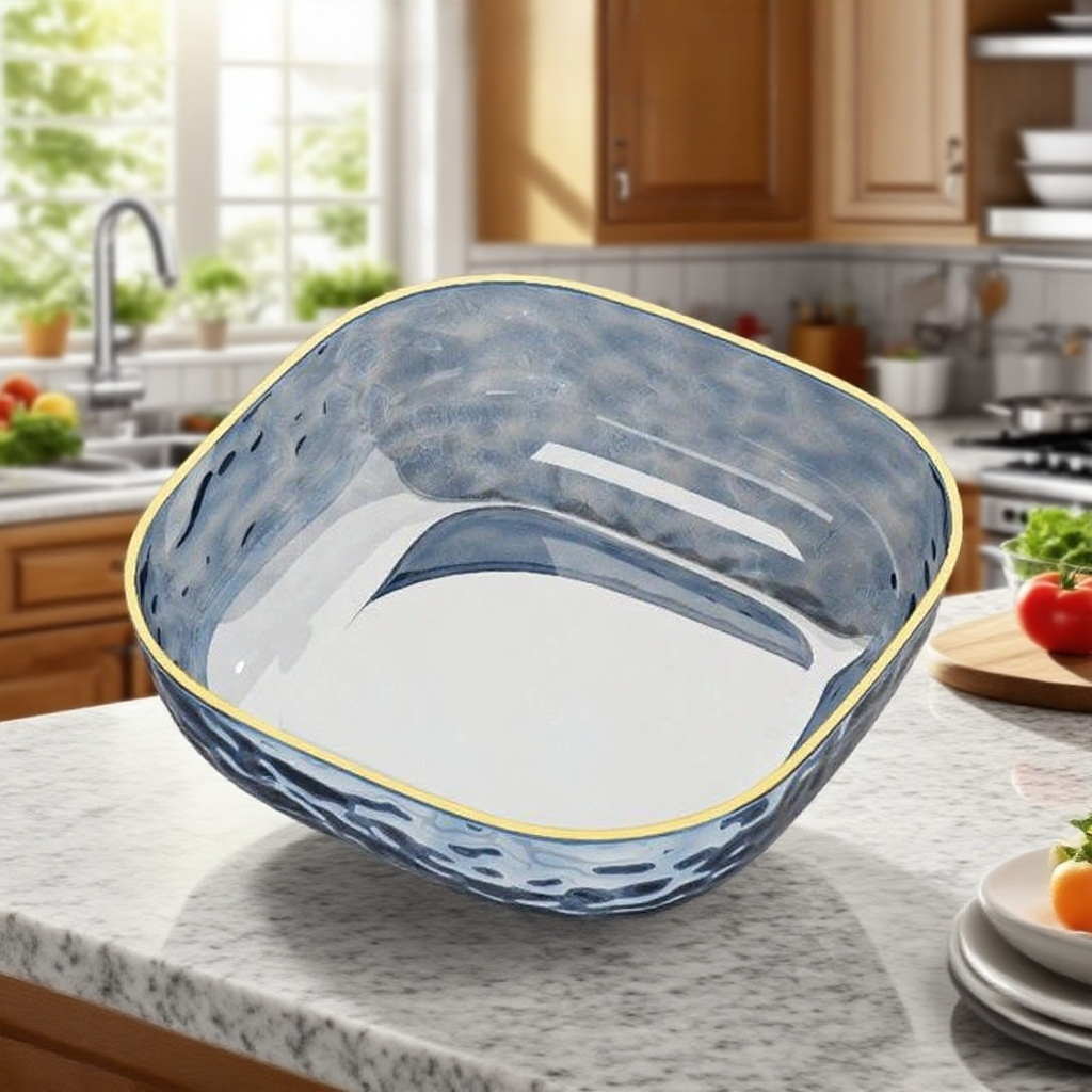 사치스럽고 투명한 과일 쟁반