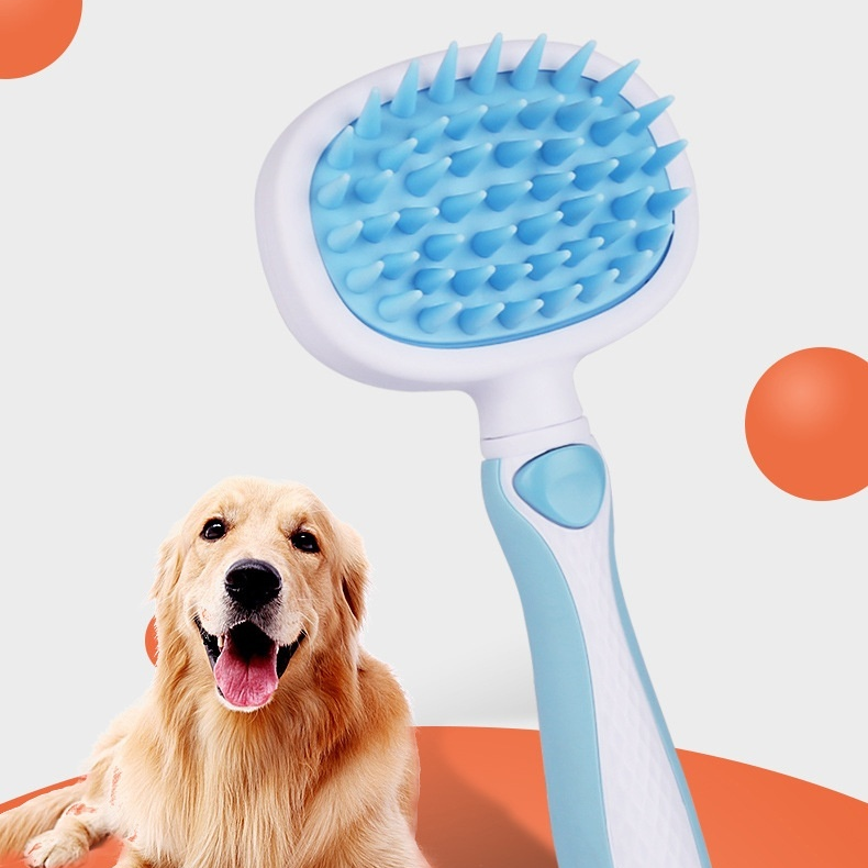 Peigne en silicone pour animaux