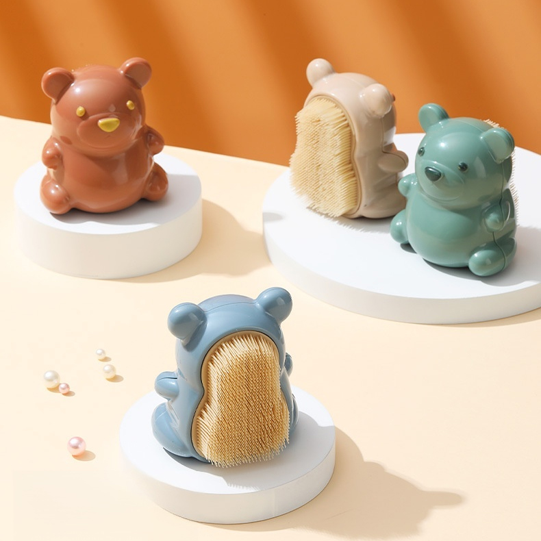 Bear Children's Hand Washing Brush Nail Cleaning Brush