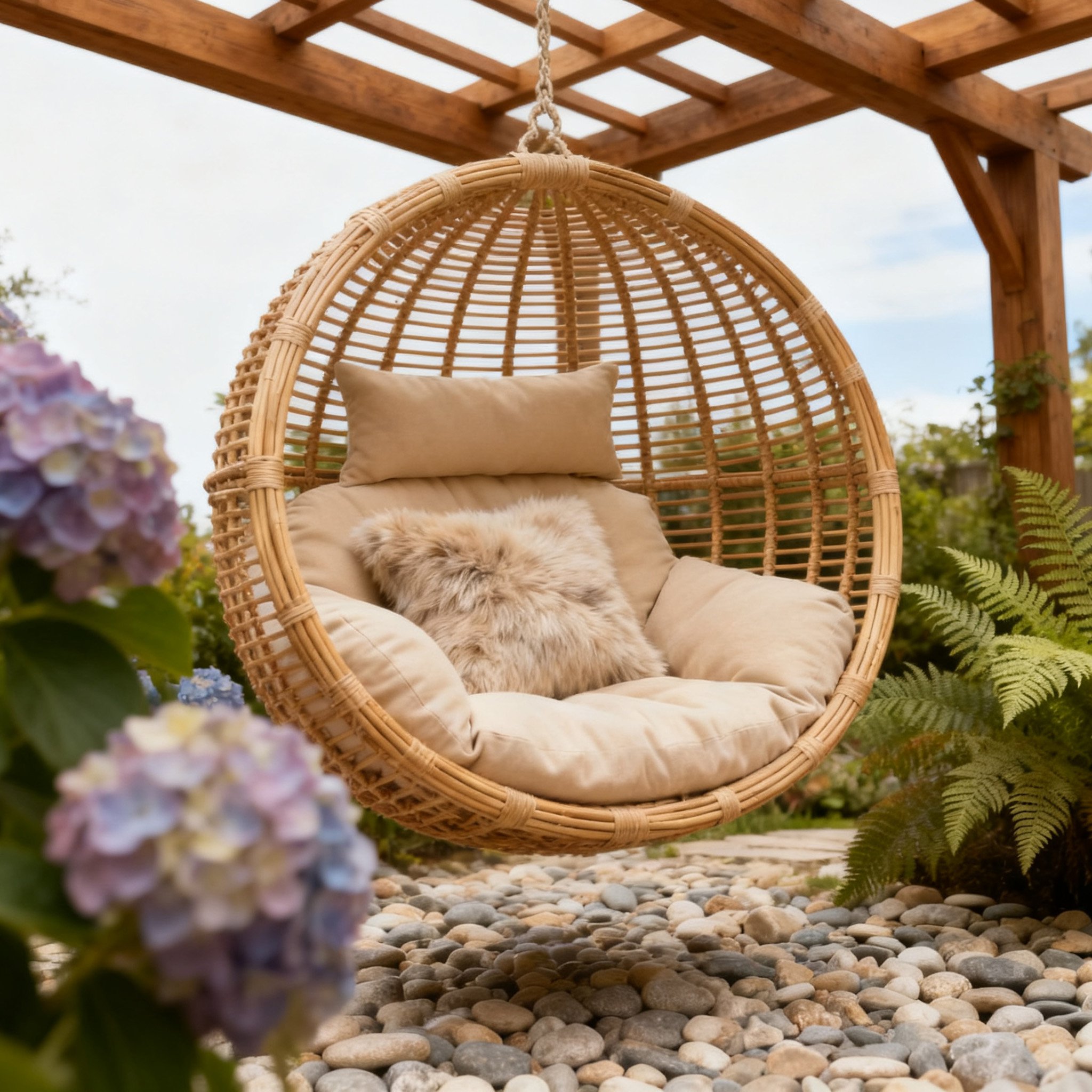 라탄 편안한 해먹의자 