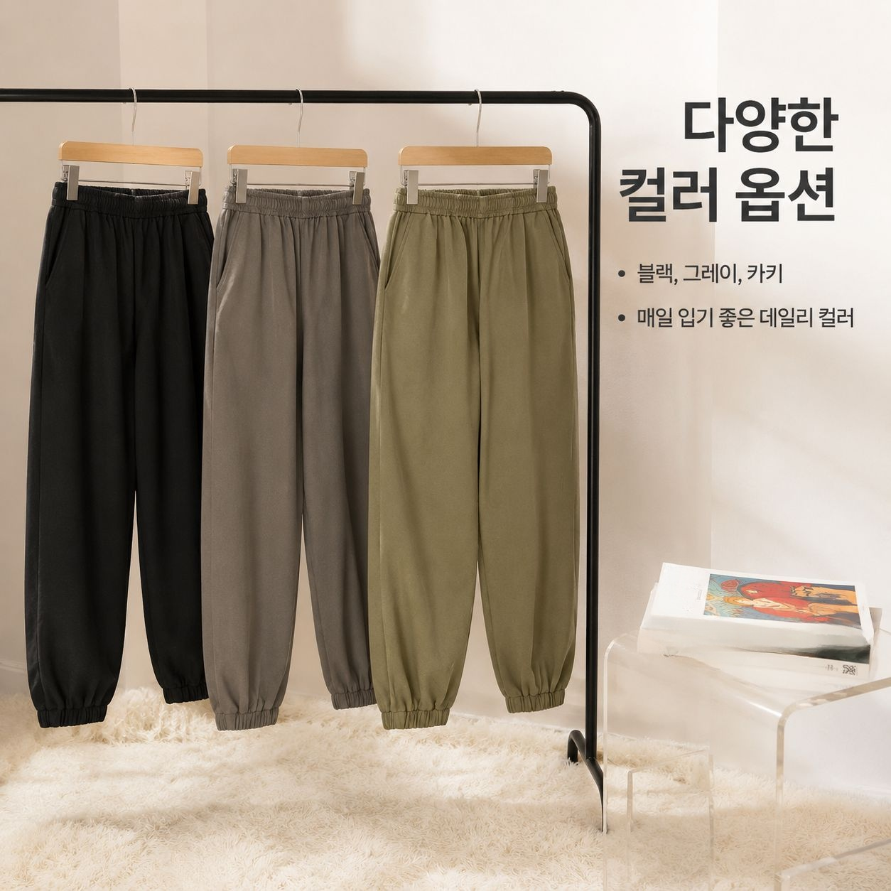 루즈핏 데일리 캐주얼 바지