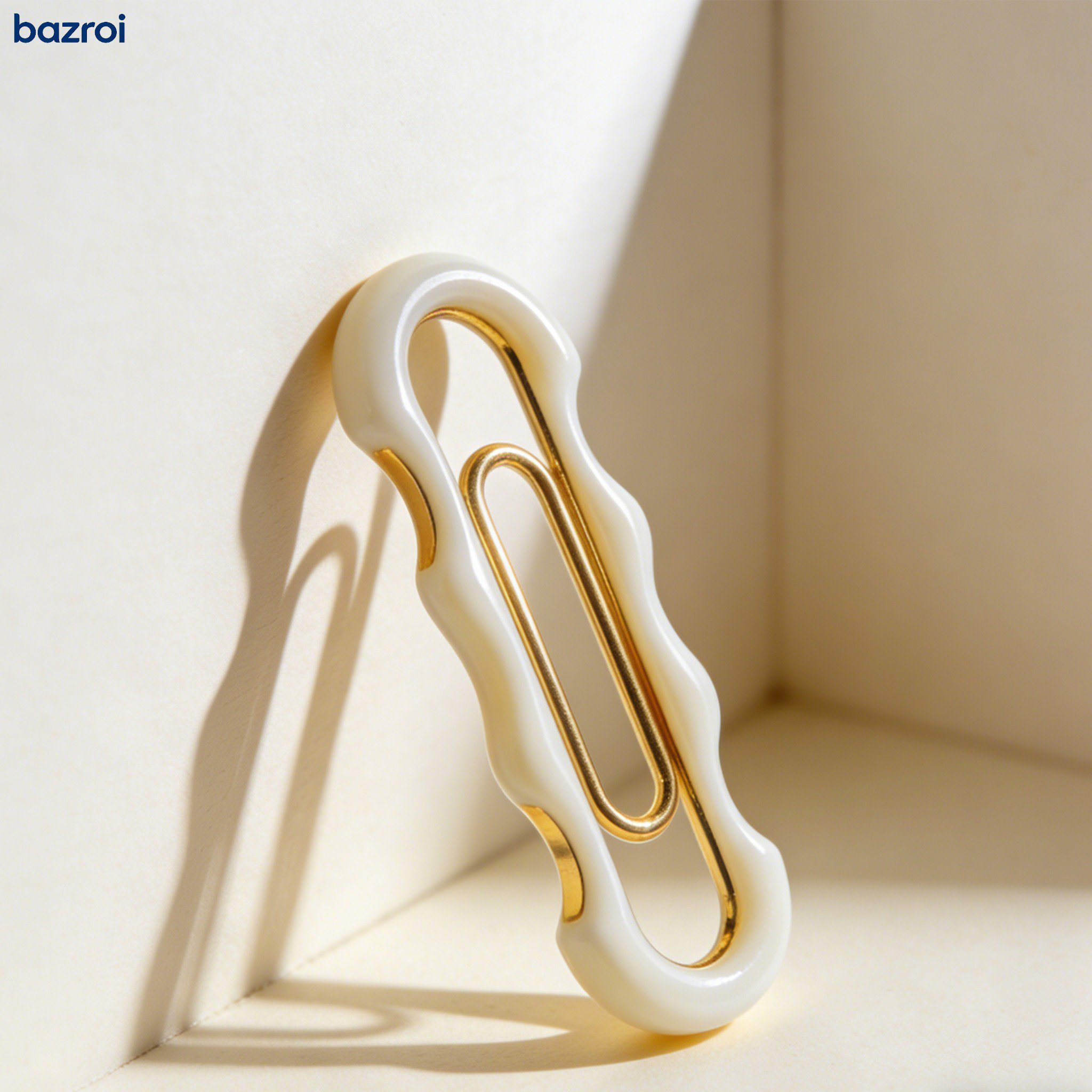 波型ペーパークリップ（50個入り）