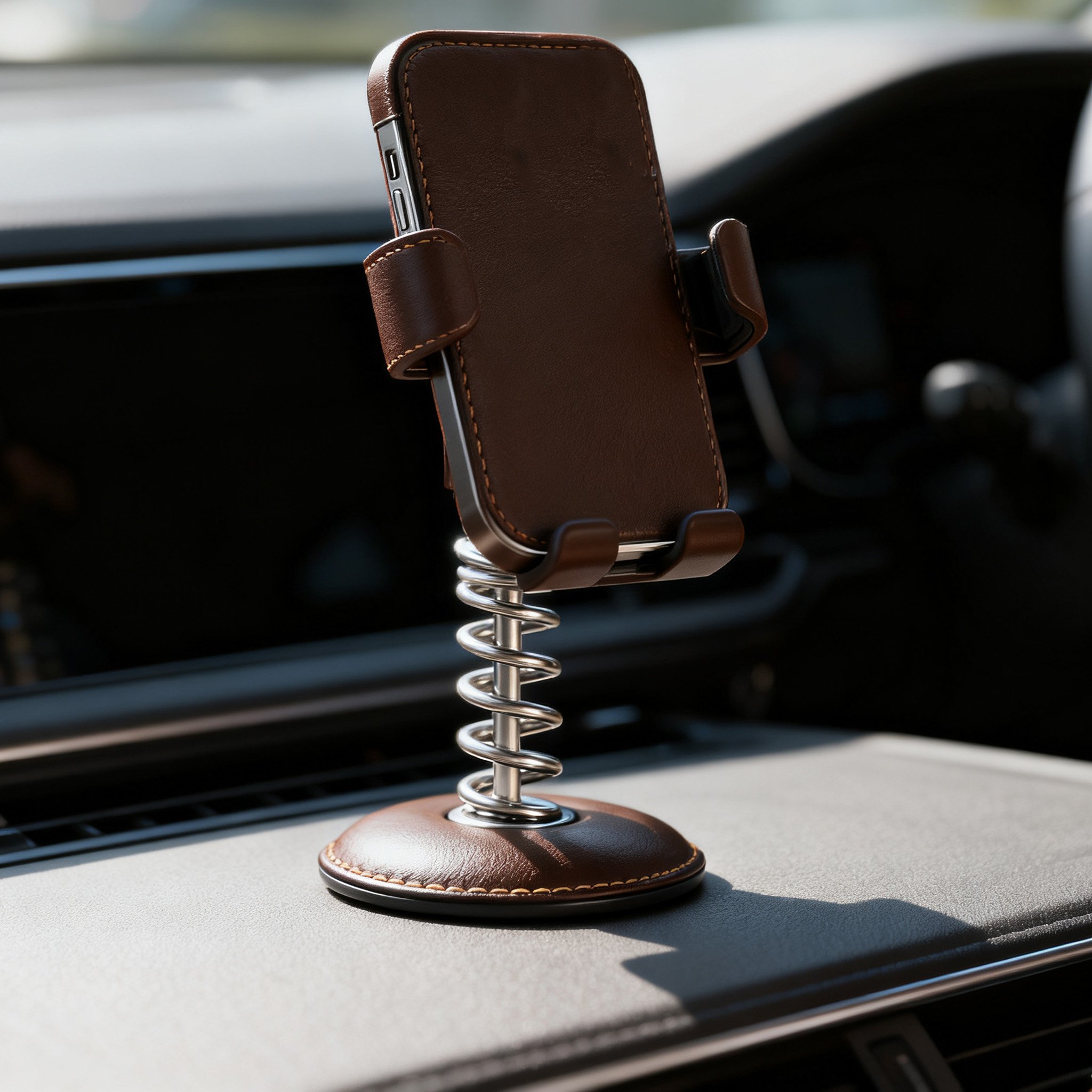 ที่วางโทรศัพท์ในรถยนต์ดีไซน์ทันสมัย (แพ็ค 2 ชิ้น)