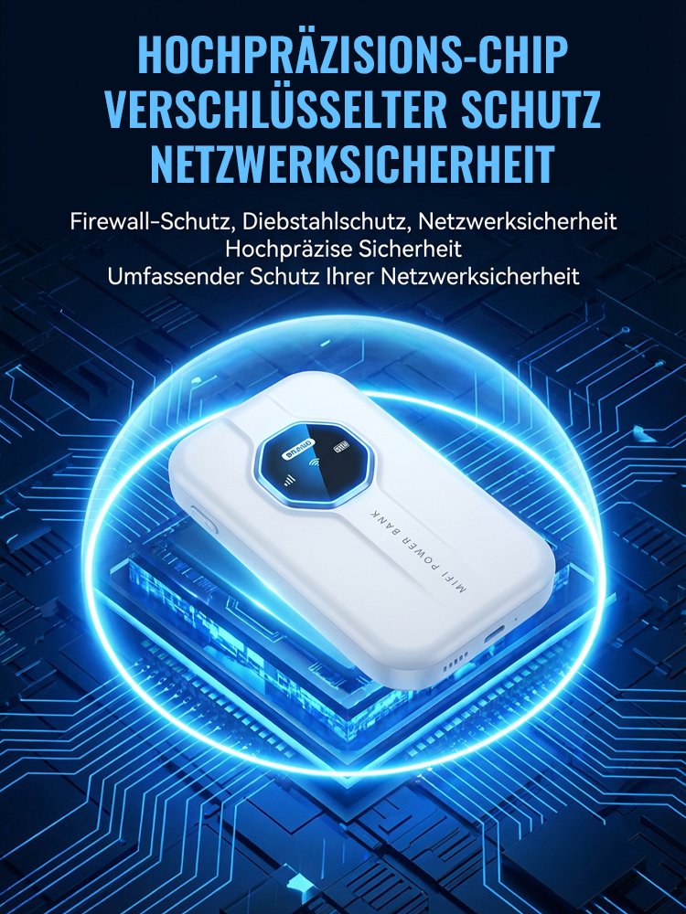 【Kein SEPA-Mandat erforderlich】Tragbares Satelliten-WLAN✨100% Abo-frei✨