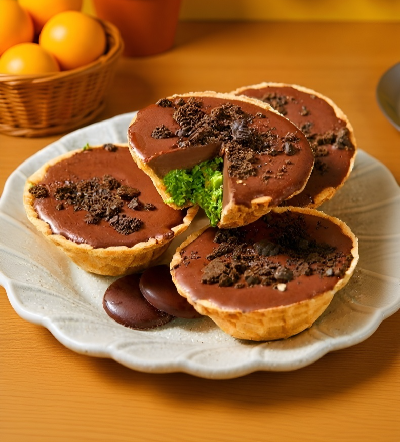 インスタ映えするドバイ風スイーツの美しい写真