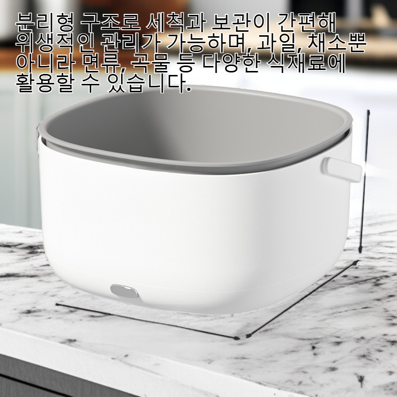 주방용 이중 세척 배수 바구니 과일 채소 정화기