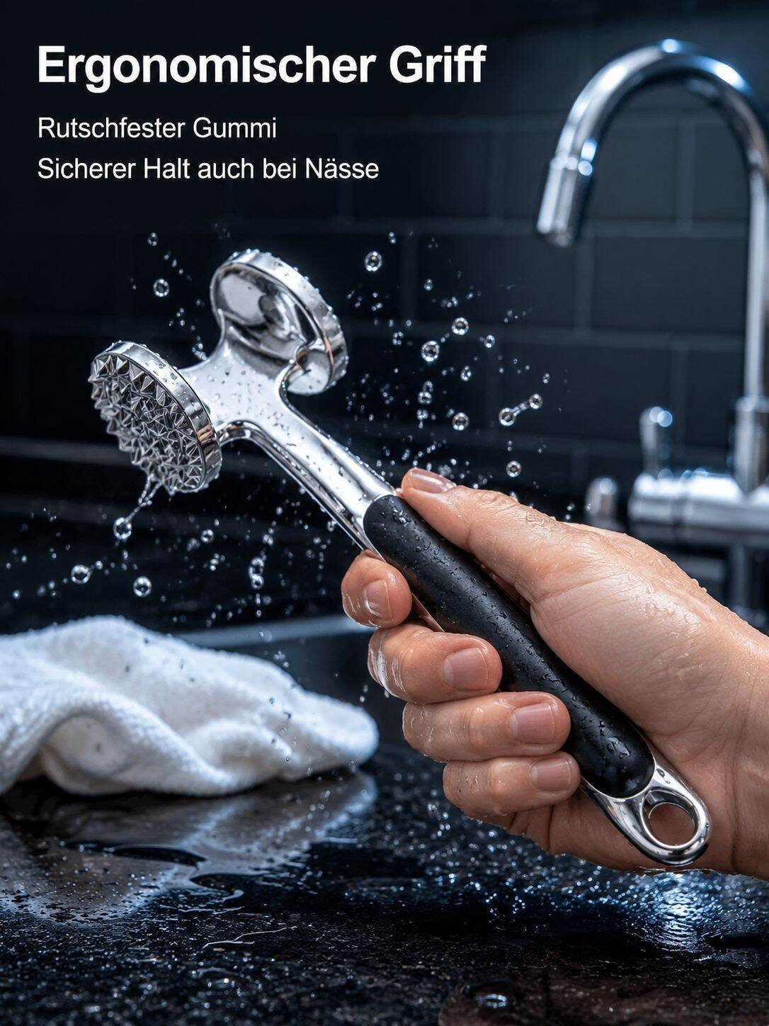 Multifunktionaler Steakklopfer