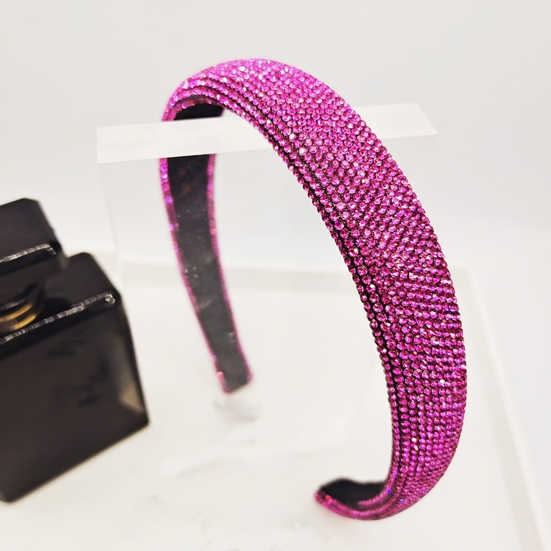 Luxurious diamond-encrusted headband