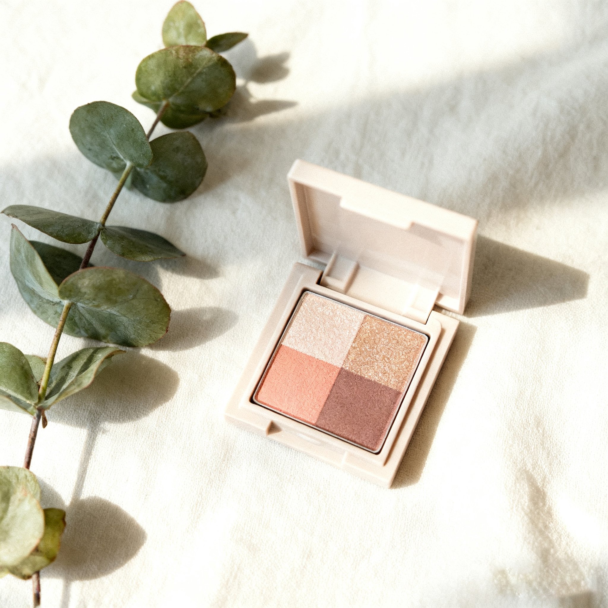 팔레트로 연출한 자연스러운 데일리 아이 메이크업