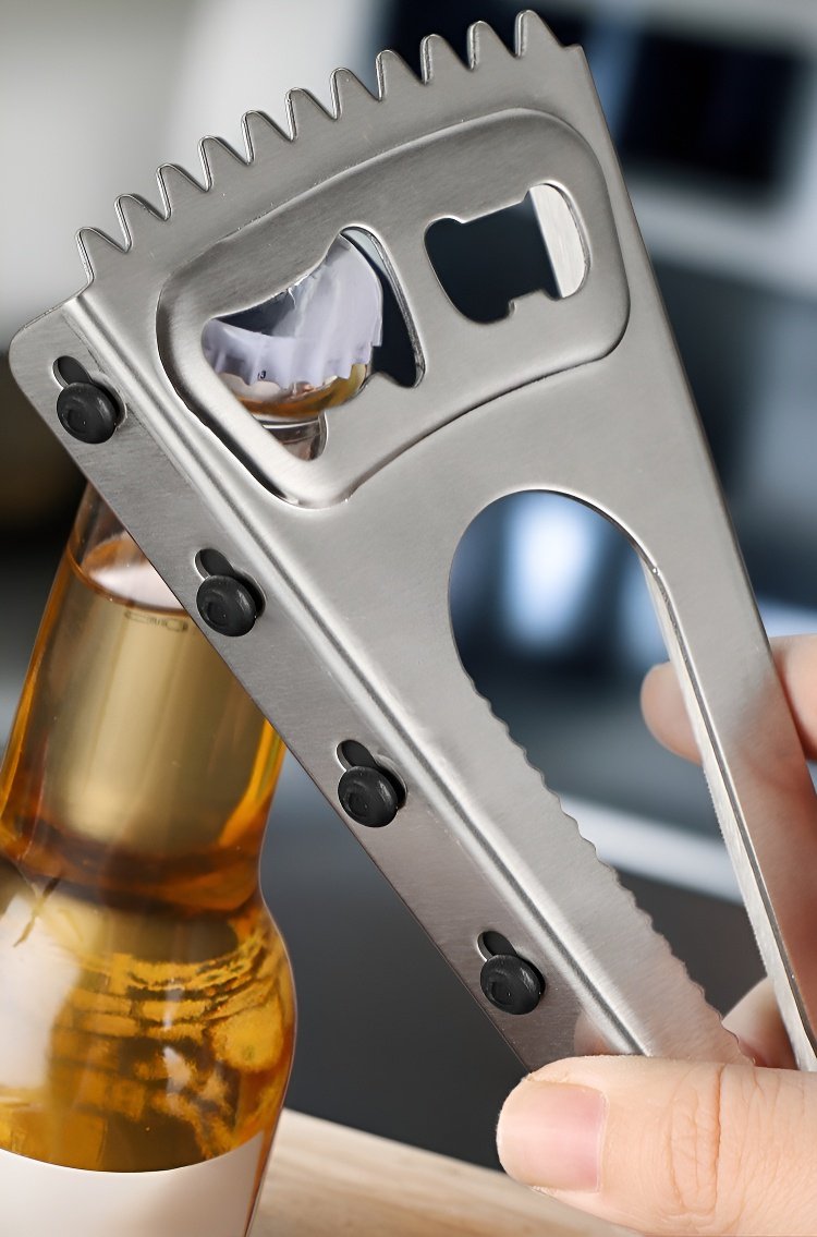 Utensilio de cocina abridor de botellas multifuncional