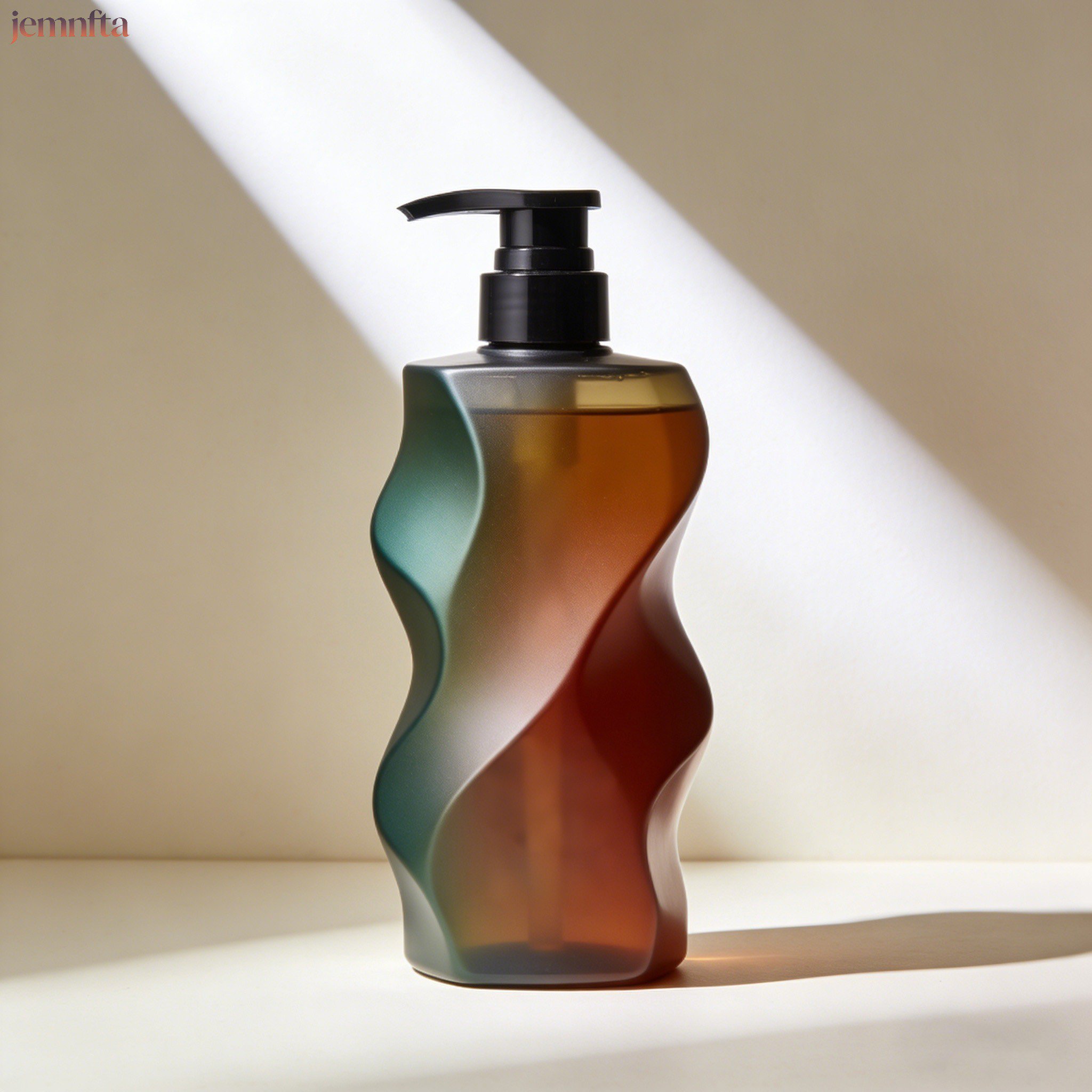 自然成分配合のシャンプーパッケージ