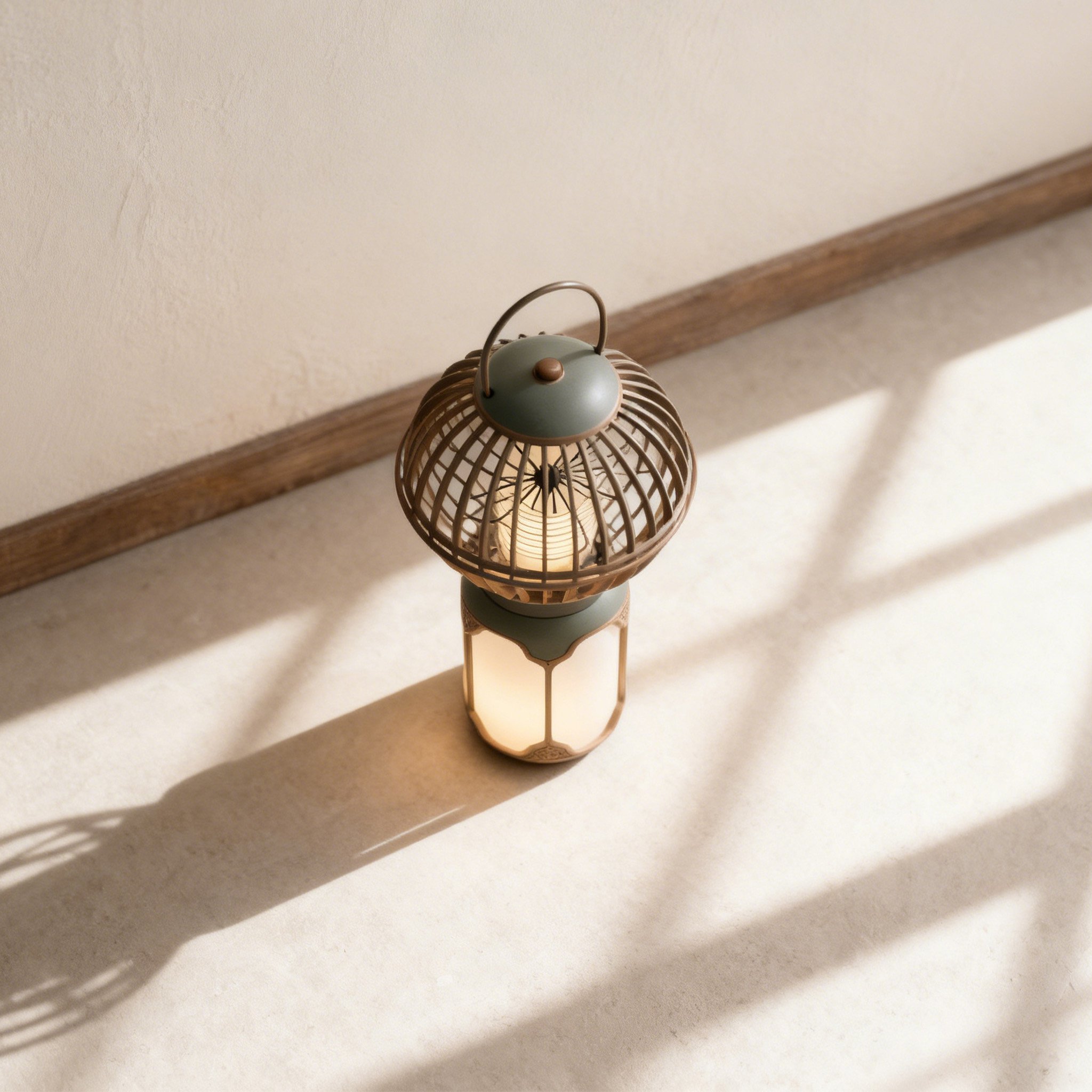 감각적인 인테리어에 어울리는 금속 새장 조명