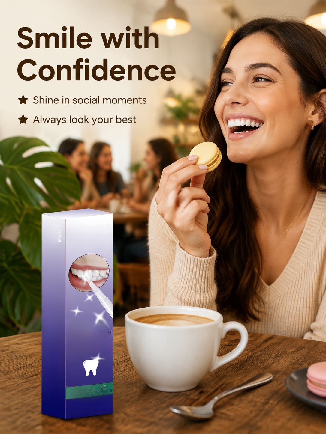 Effective stain removal with Whitening Teeth Pen