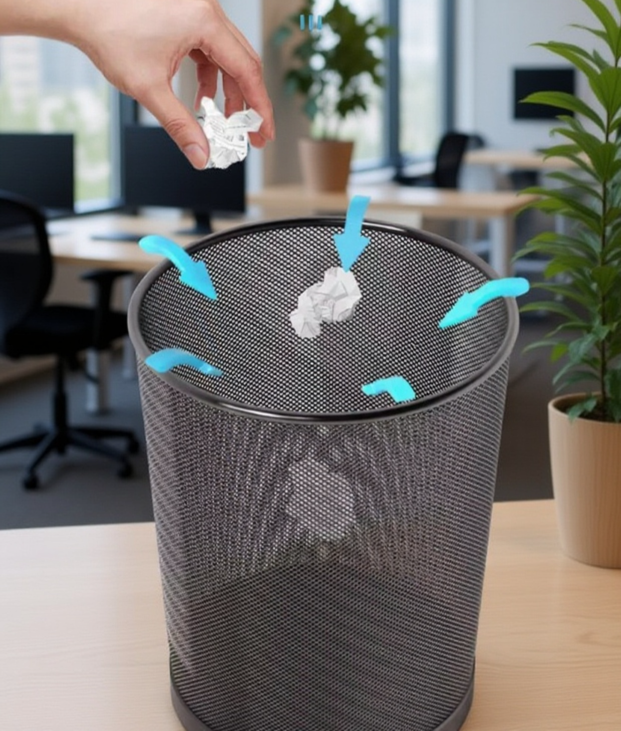 손쉬운 분리수거를 위한 다기능 쓰레기통