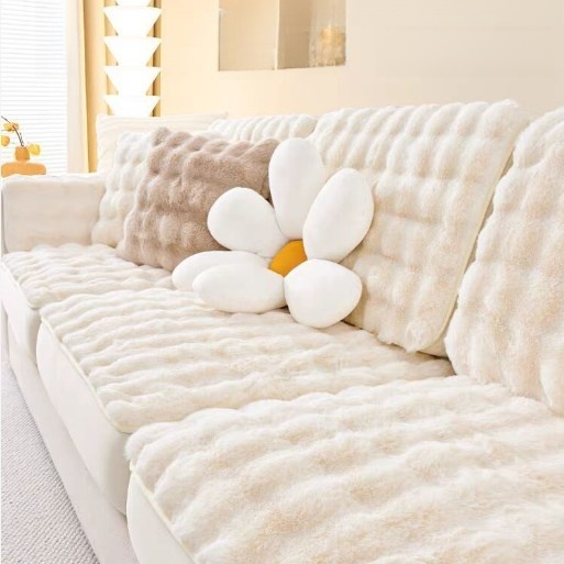 伸縮性ソファカバー