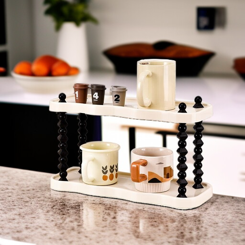 Creative Retro Cup Holder Desktop Organizer