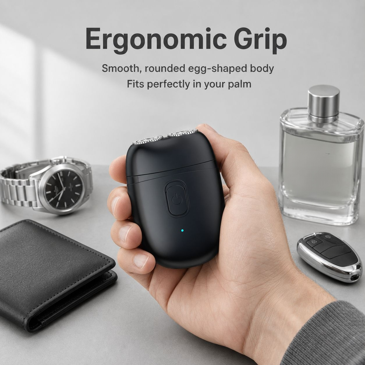 Travel Portable Type-C Dual-Head Electric Shaver