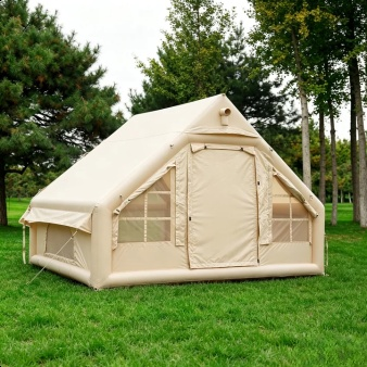 Inflatable Camping Tent Outdoor Windproof UV-Proof Waterproof Easy Setup Portable