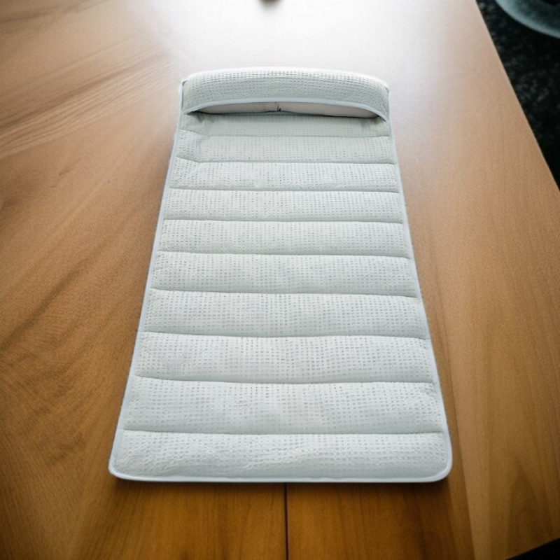 旅行に欠かせない調節可能な首の保護睡眠枕カバーキルトトラクション円筒形枕コア頭皮