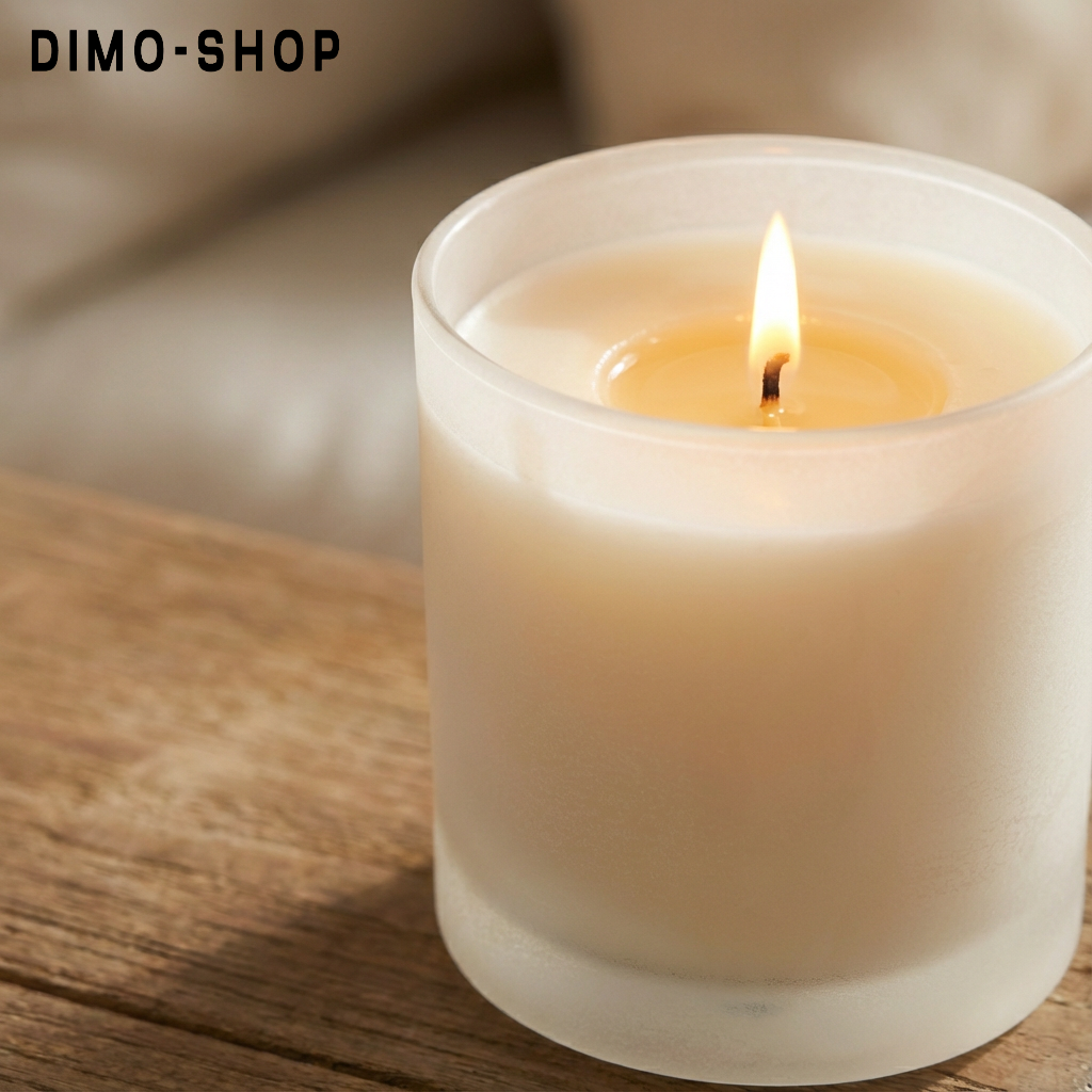 Lumânare artizanală parfumată perfectă pentru cadou