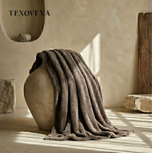 ผ้าห่มขนมิ้งค์สองชั้นหนาพิเศษ