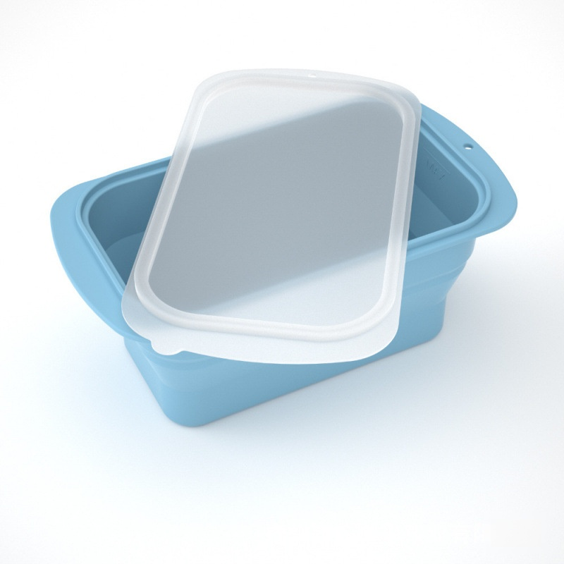 Household 4-Grid Ice Cube Tray with Lid
