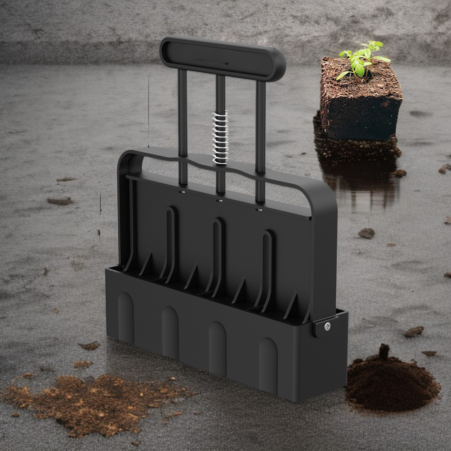 Herramientas para sembrar en el jardín