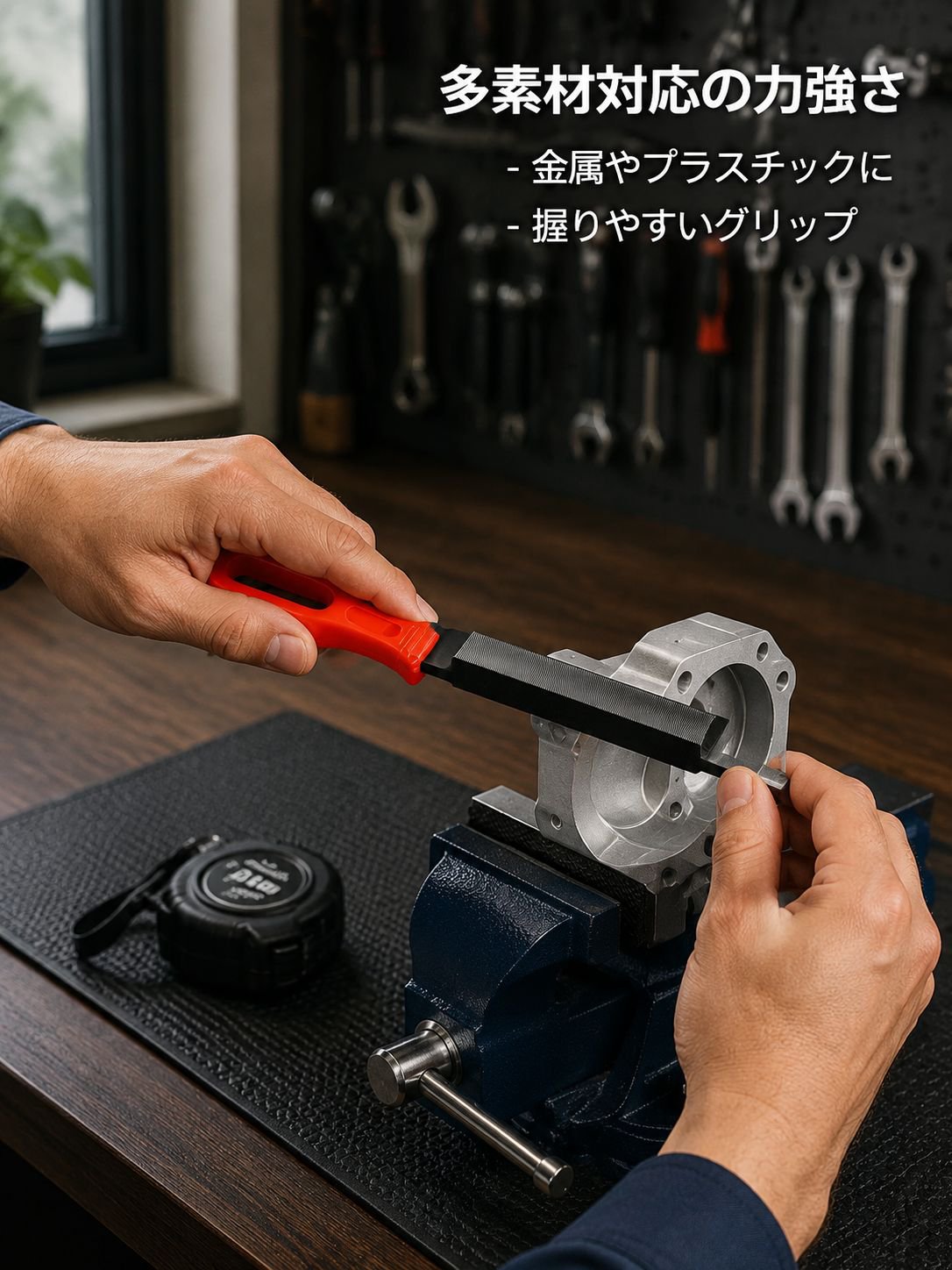 ダイヤモンドヤスリ、三角ヤスリ、木工用万能ヤスリ、家庭用修理ヤスリ