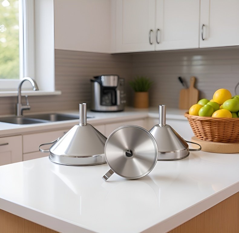 قمع صغير لنقل الزيت والسوائل