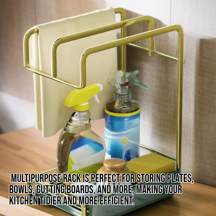 Multi-functional kitchen storage organizer