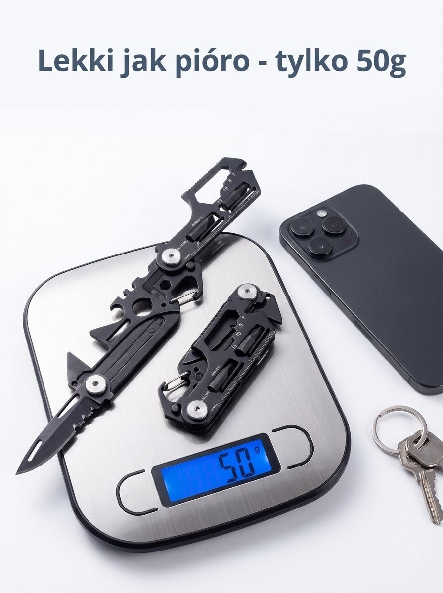 Praktyczny nóż do podróży i survivalu