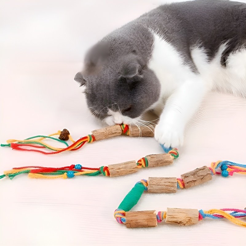 Cat Interactive Toy Silvervine Gall Rope