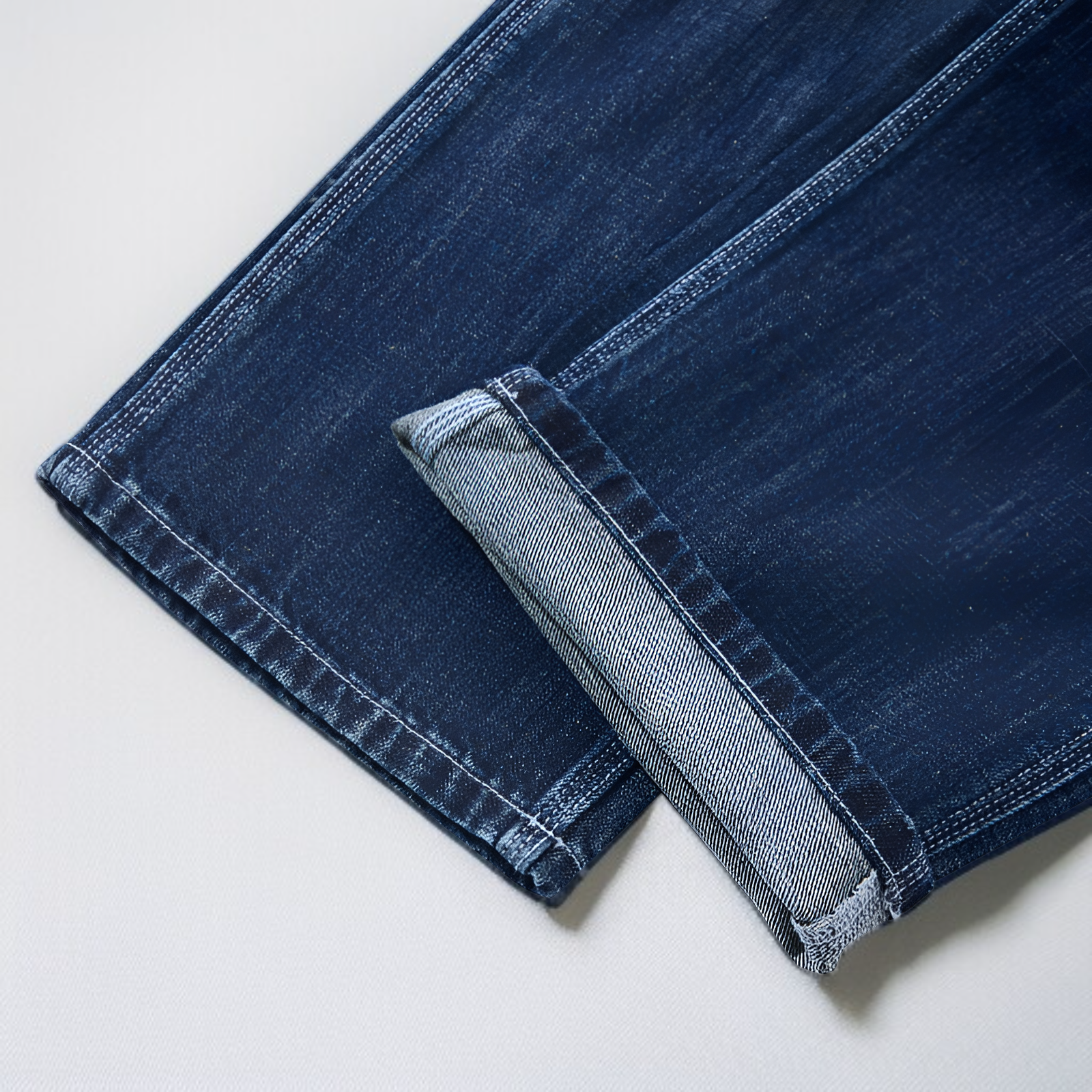 멀티 포켓 생지 대나무 데님 진