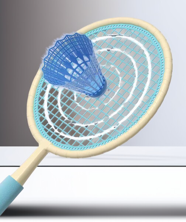 子供向け安全設計のバドミントンラケット