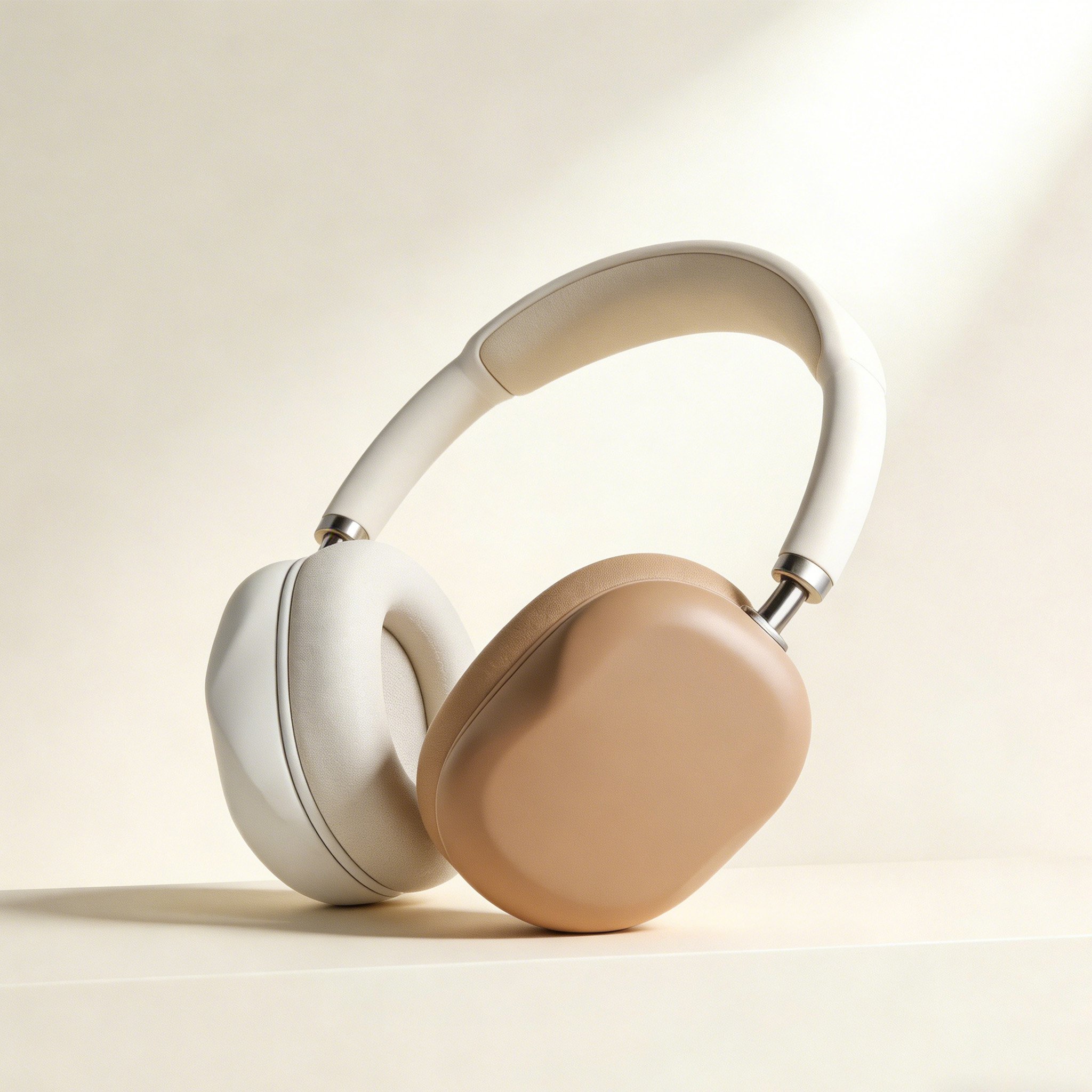 Kabellose Bluetooth-Kopfhörer mit Bügel in Schwarz