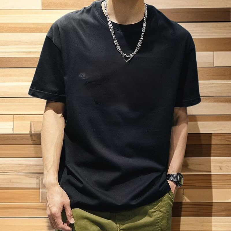 カジュアル無地Tシャツ