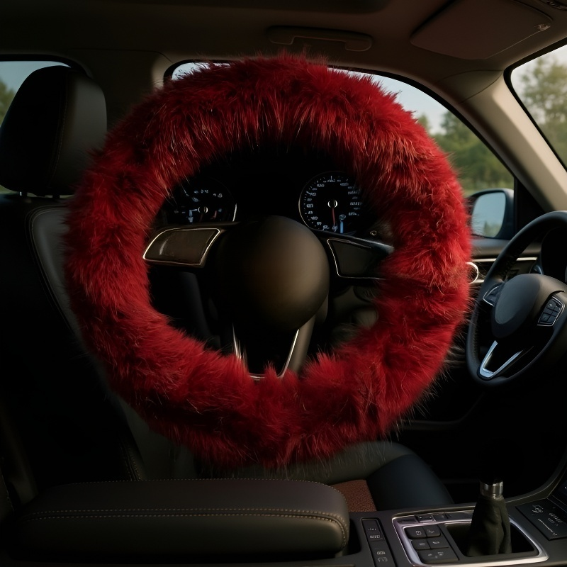 Easy to install colorful steering wheel cover