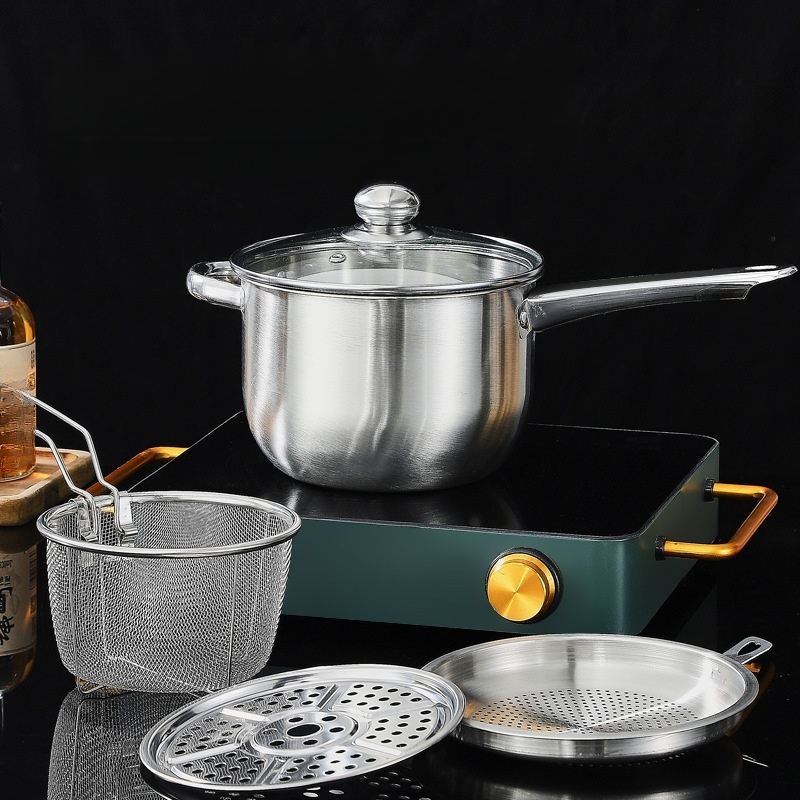 หม้อทอดอาหารสแตนเลสสำหรับครัวเรือน