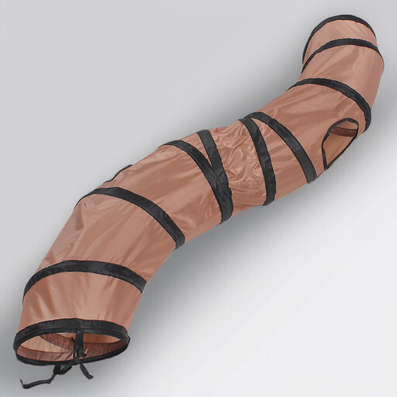 고양이 반려동물 용품 접이식 터널 직통 고양이 장난감 통로 삼통 텐트 접이식 고양이 터널