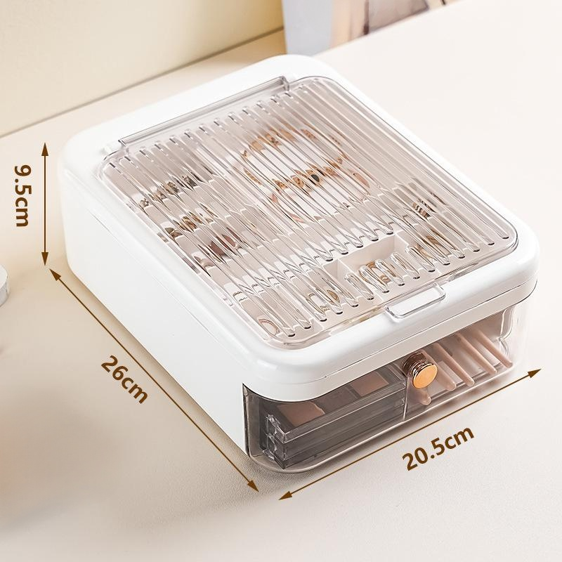 Multi-compartment jewelry storage box