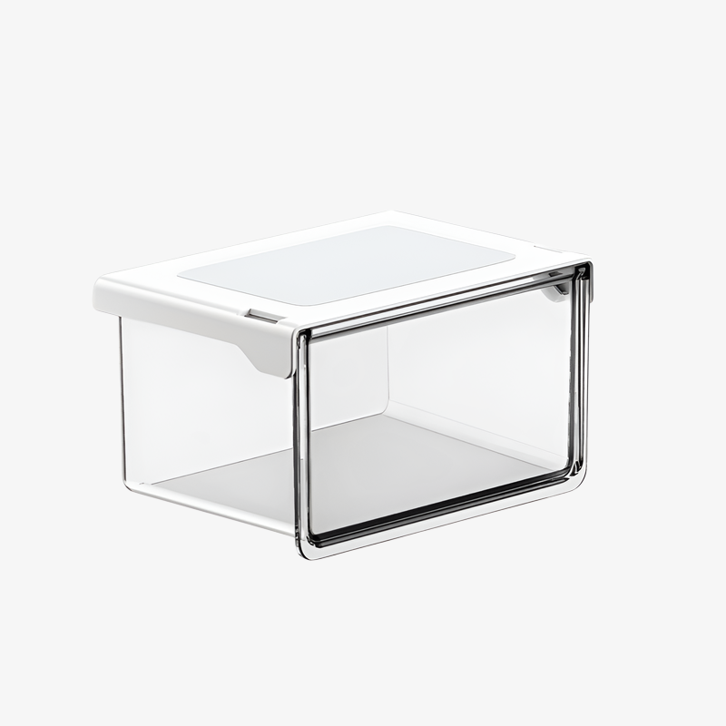 バスルームでの防水収納ボックス利用シーン