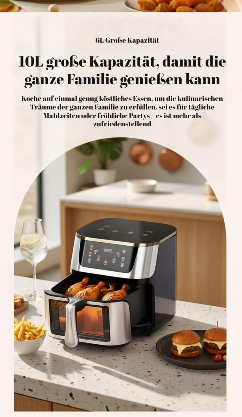 Fettarmes Frittieren mit Airfryer