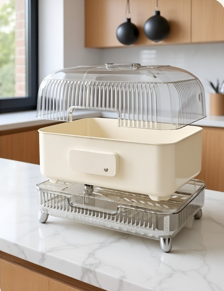 Stojak na naczynia z wysokiej jakości materiałów