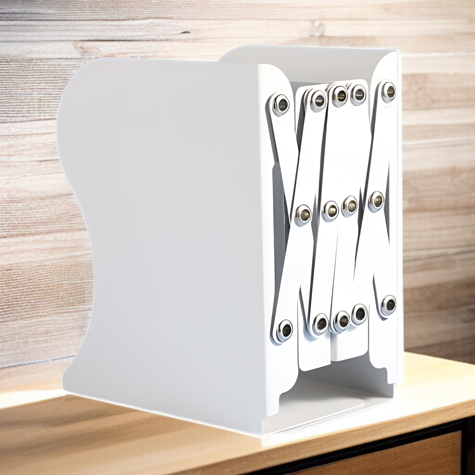 Stylowa metalowa półka na książki